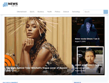 Tablet Screenshot of newslikethis.com
